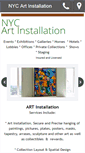Mobile Screenshot of nycartinstallation.com